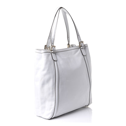 Gucci Calfskin Large Britt Shoulder Bag Off White 5 of 38