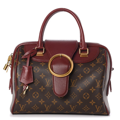 Louis Vuitton Monogram Golden Arrow Speedy Burgundy 1 of 7