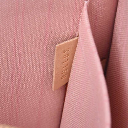 Louis Vuitton Damier Azur Neverfull MM GM Pochette Rose Ballerine 7 of 7