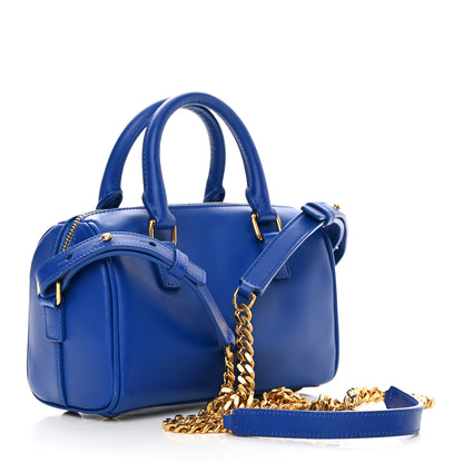Saint Laurent Calfskin Toy Classic Duffle Blue 3 of 19