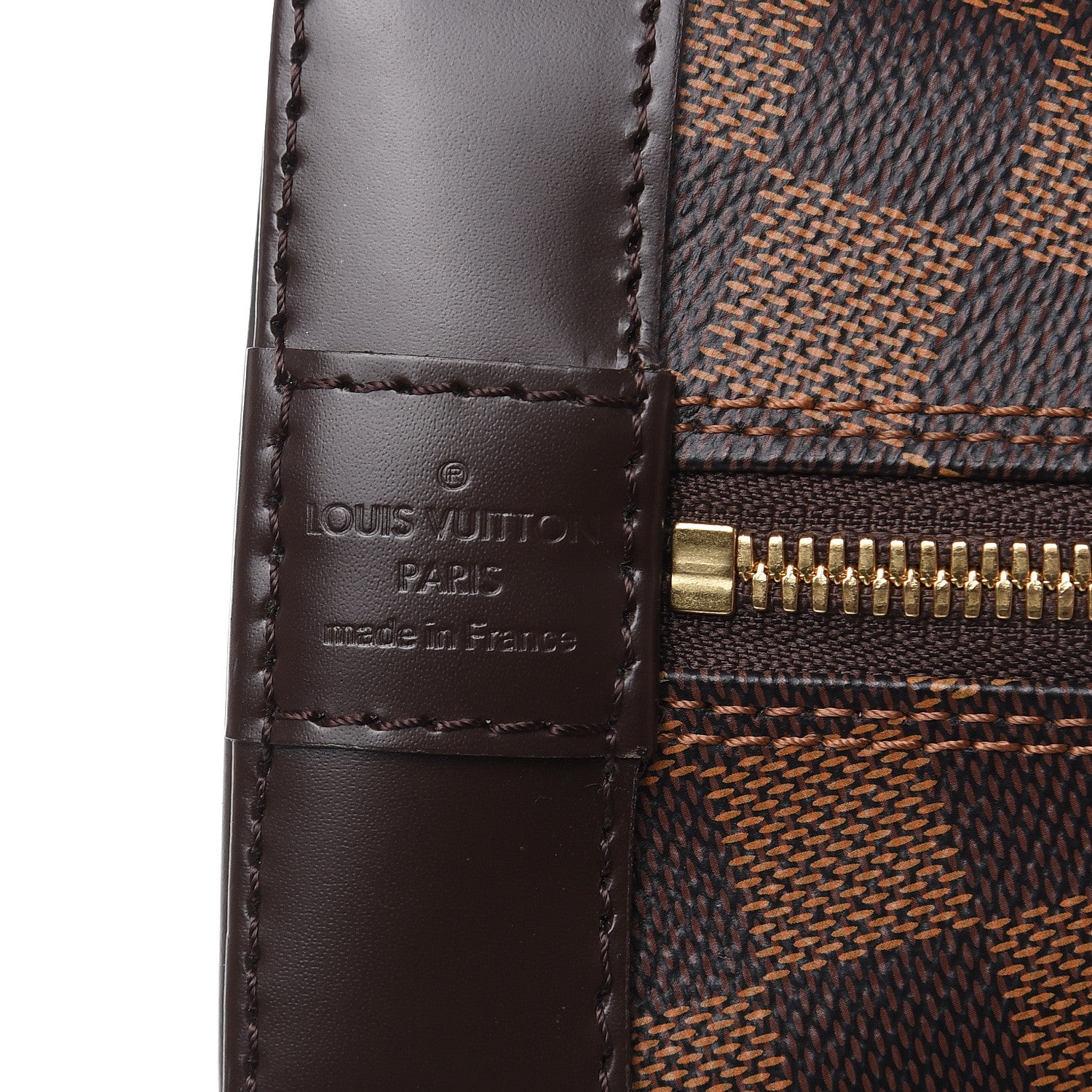 Louis Vuitton Damier Ebene Alma PM 8 of 9