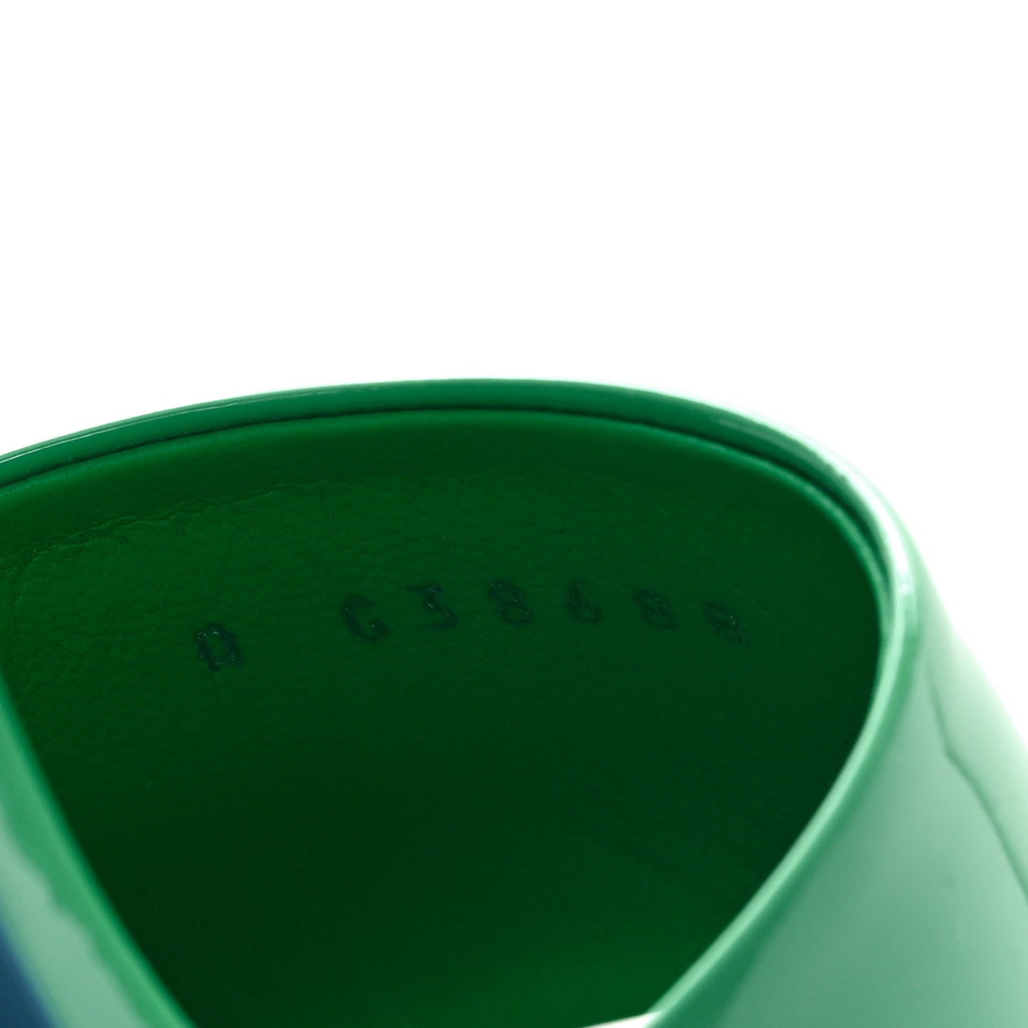 Patent CC Mules 37 Green Turquoise