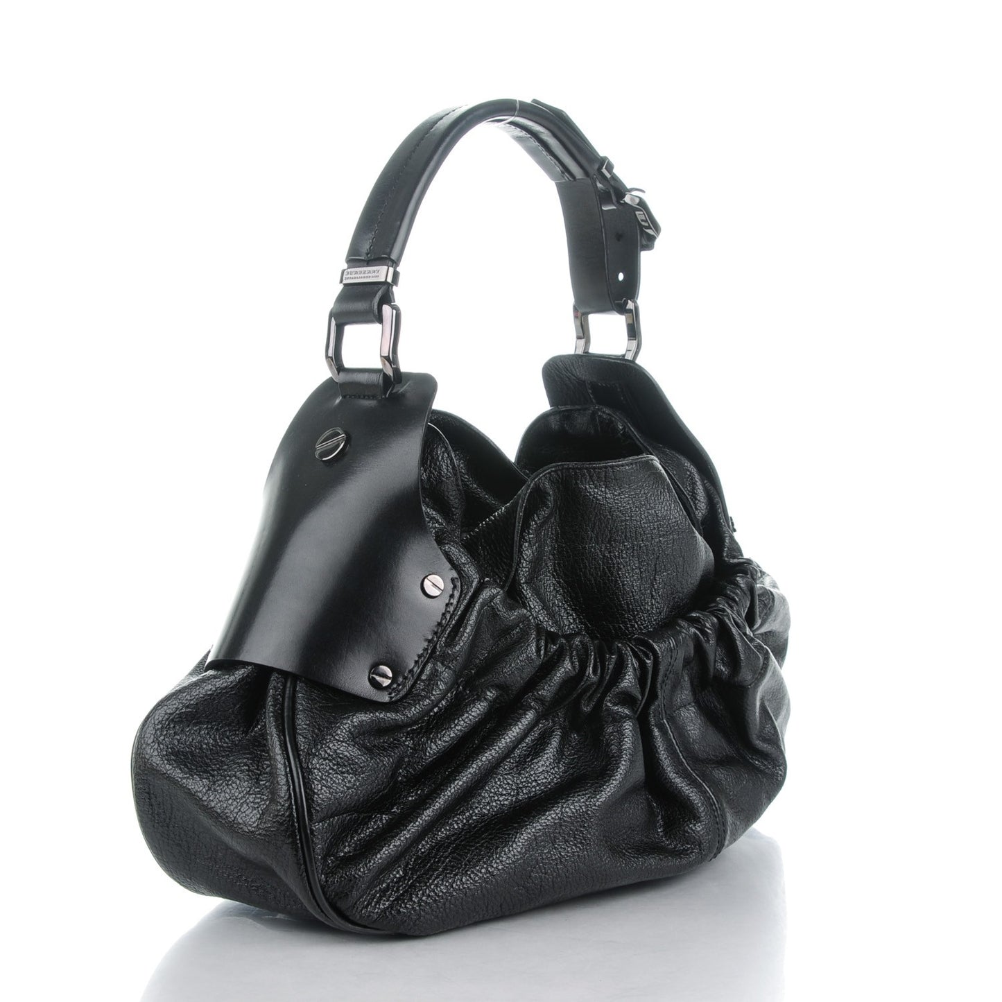 Calfskin Warrior Hobo Black
