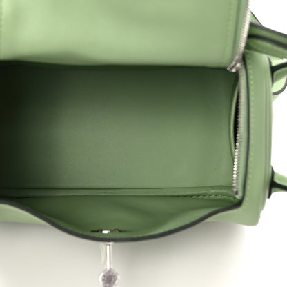 Hermes Swift Mini Lindy 20 Vert Criquet 5 of 9