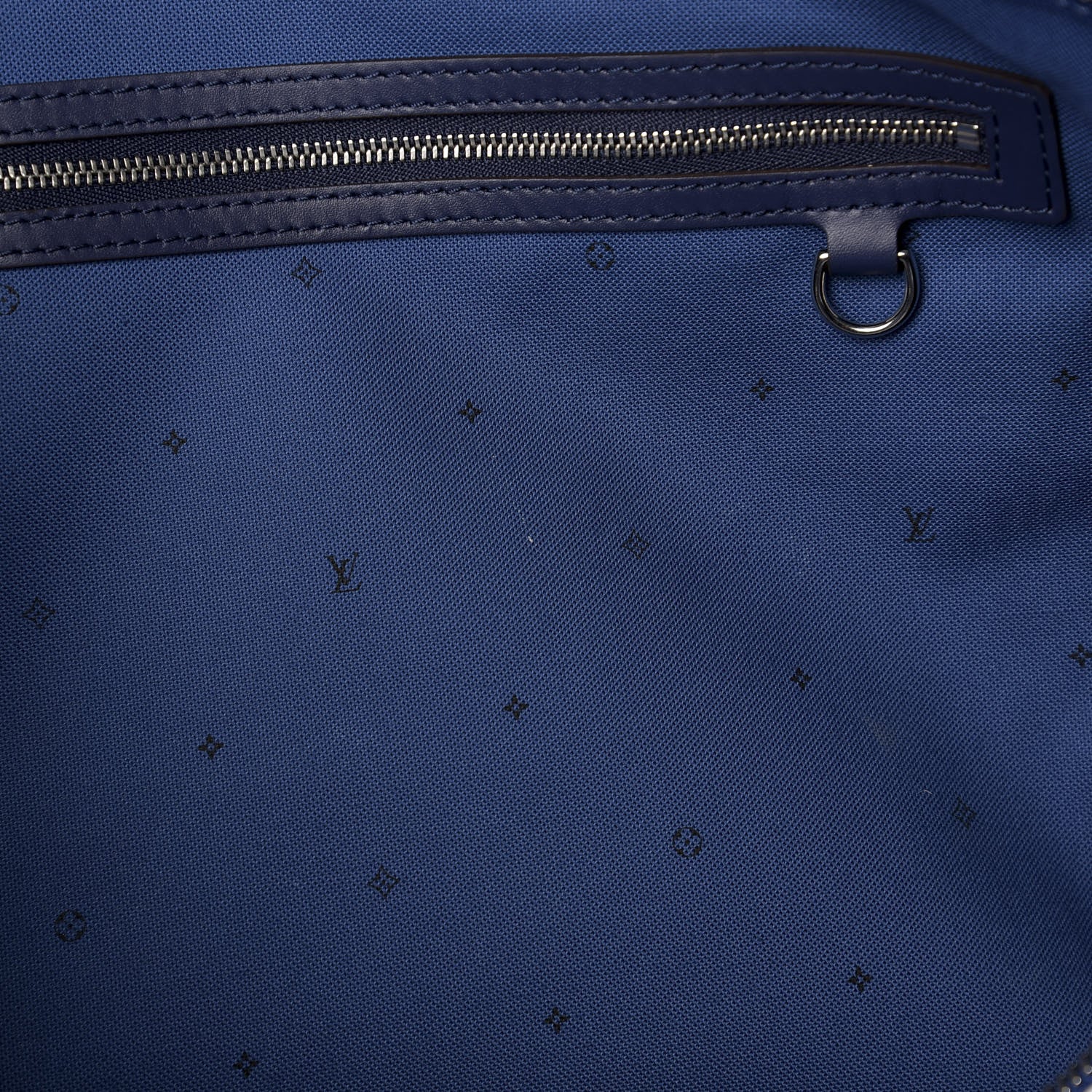 Louis Vuitton Monogram Escale Keepall Bandouliere 50 Blue 5 of 10