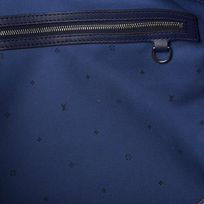 Louis Vuitton Monogram Escale Keepall Bandouliere 50 Blue 5 of 10