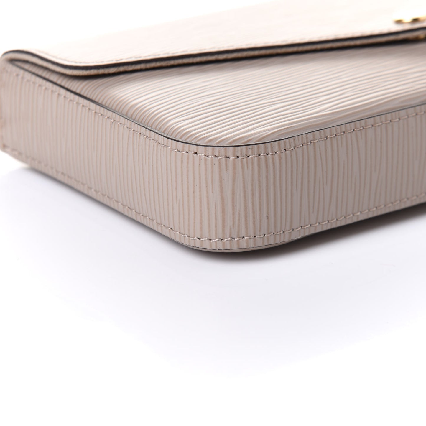 Epi Felicie Pochette Chain Wallet Galet