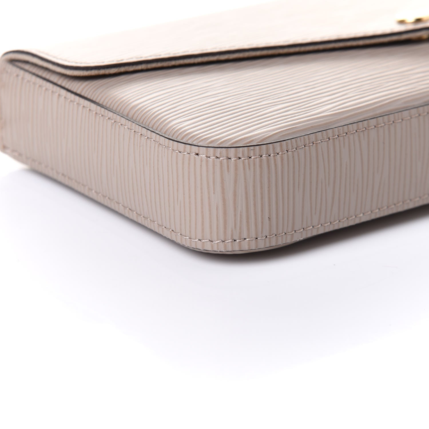 Louis Vuitton Epi Felicie Pochette Chain Wallet Galet 11 of 13