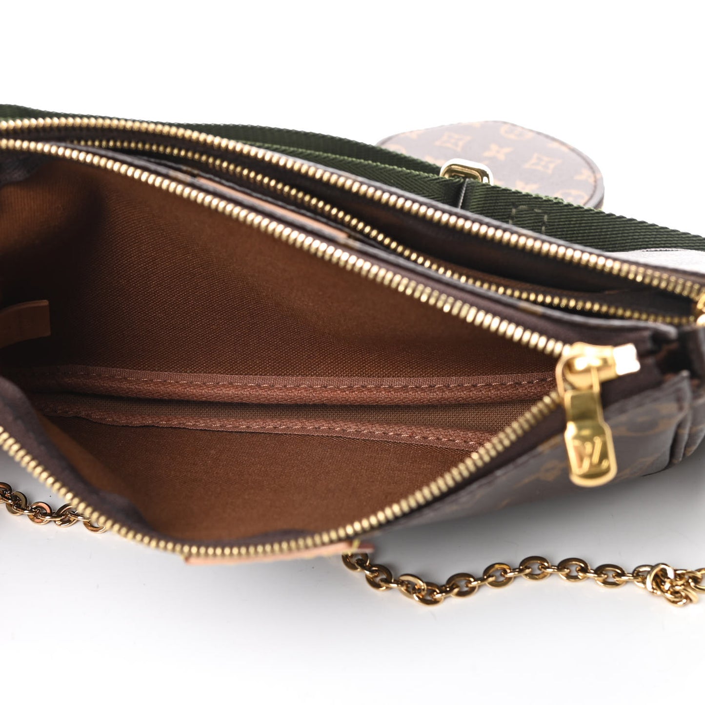 Monogram Multi Pochette Accessories Kaki