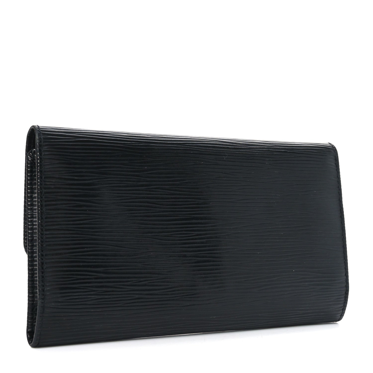 Louis Vuitton Epi Porte Tresor International Wallet Black 3 of 6