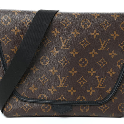 Louis Vuitton Monogram Macassar Magnetic Messenger 6 of 9