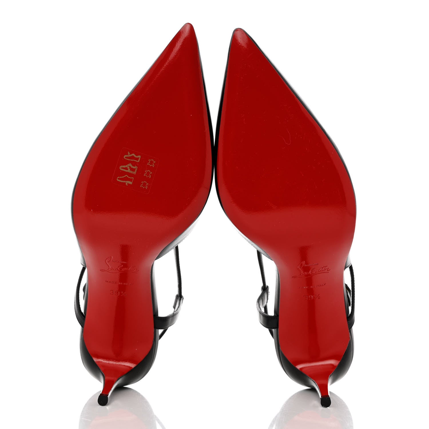 Christian Louboutin Kid Jenlove 85 Pumps 39.5 Black 5 of 10