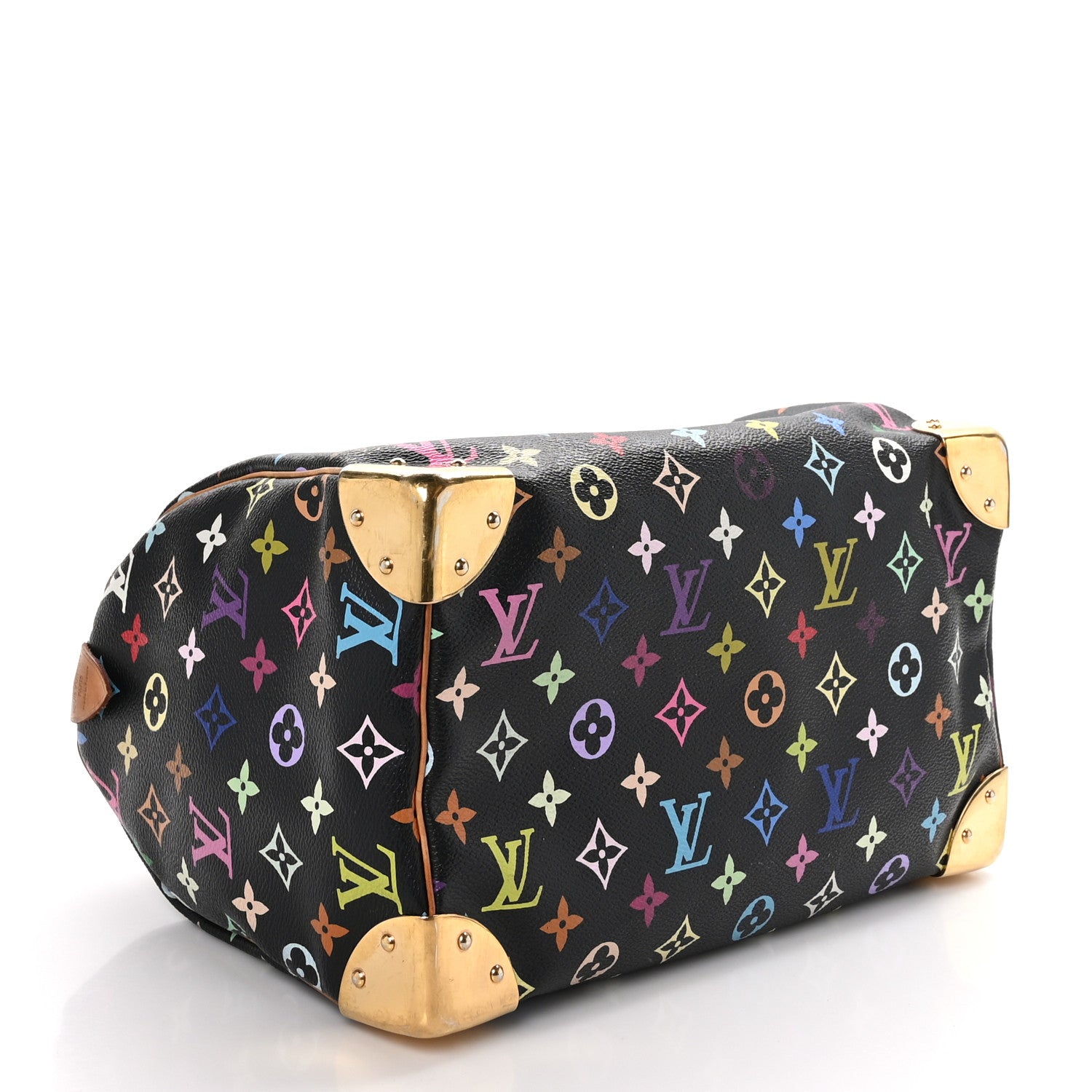 Louis Vuitton Monogram Multicolor Speedy 30 Black 4 of 12