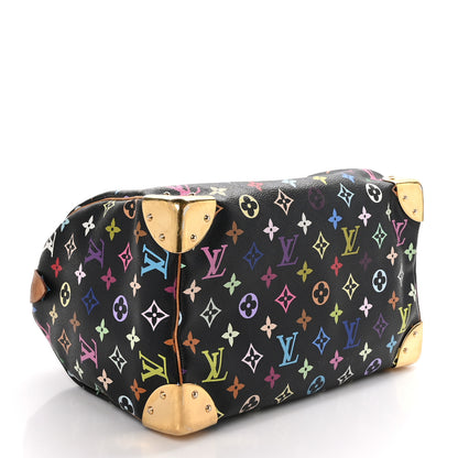 Louis Vuitton Monogram Multicolor Speedy 30 Black 4 of 12