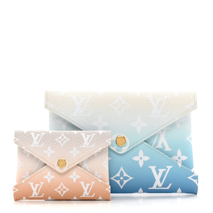 Louis Vuitton Monogram Giant By The Pool Kirigami Pochette Set Blue Mist 2 of 8