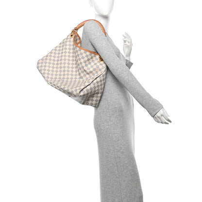 Louis Vuitton Damier Azur Artsy MM 2 of 11