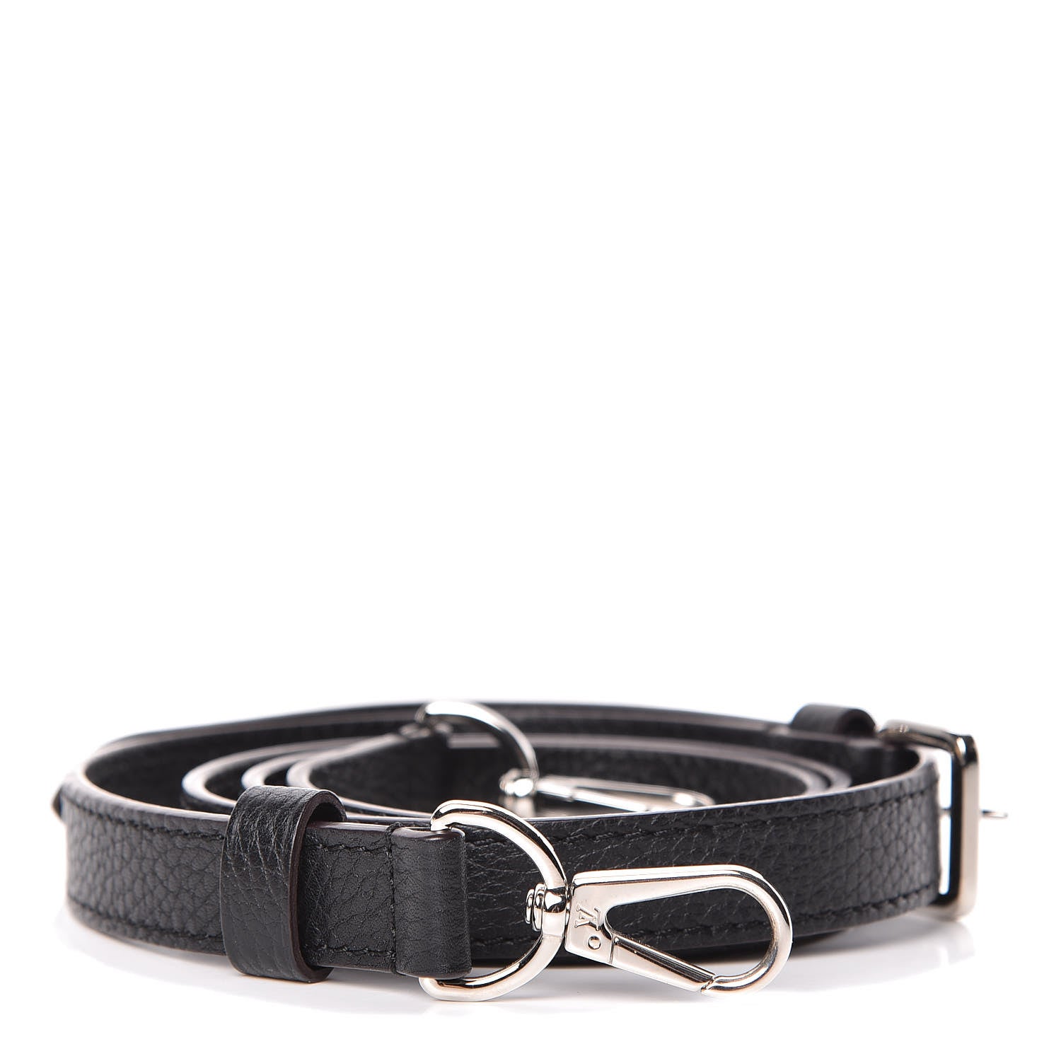 Louis Vuitton Calfskin Capucines Adjustable Shoulder Strap Black 1 of 5