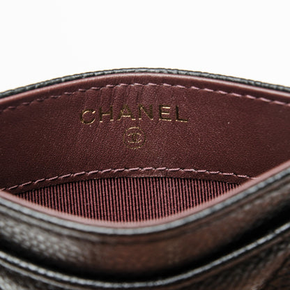 Chanel Caviar Quilted Card Holder Black 5 of 7
