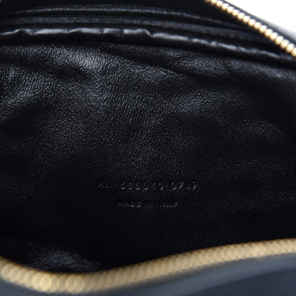 Saint Laurent Grain De Poudre Matelasse Monogram Mini Lou Camera Bag Dark Smog 9 of 11