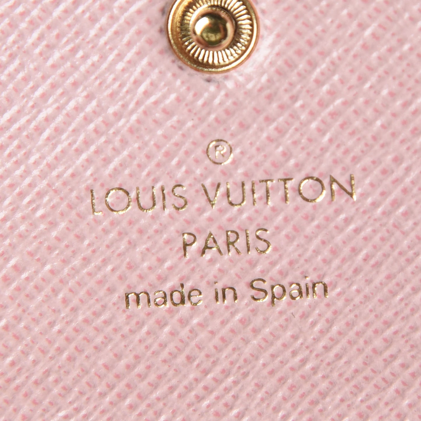 Monogram Rosalie Coin Purse Rose Ballerine