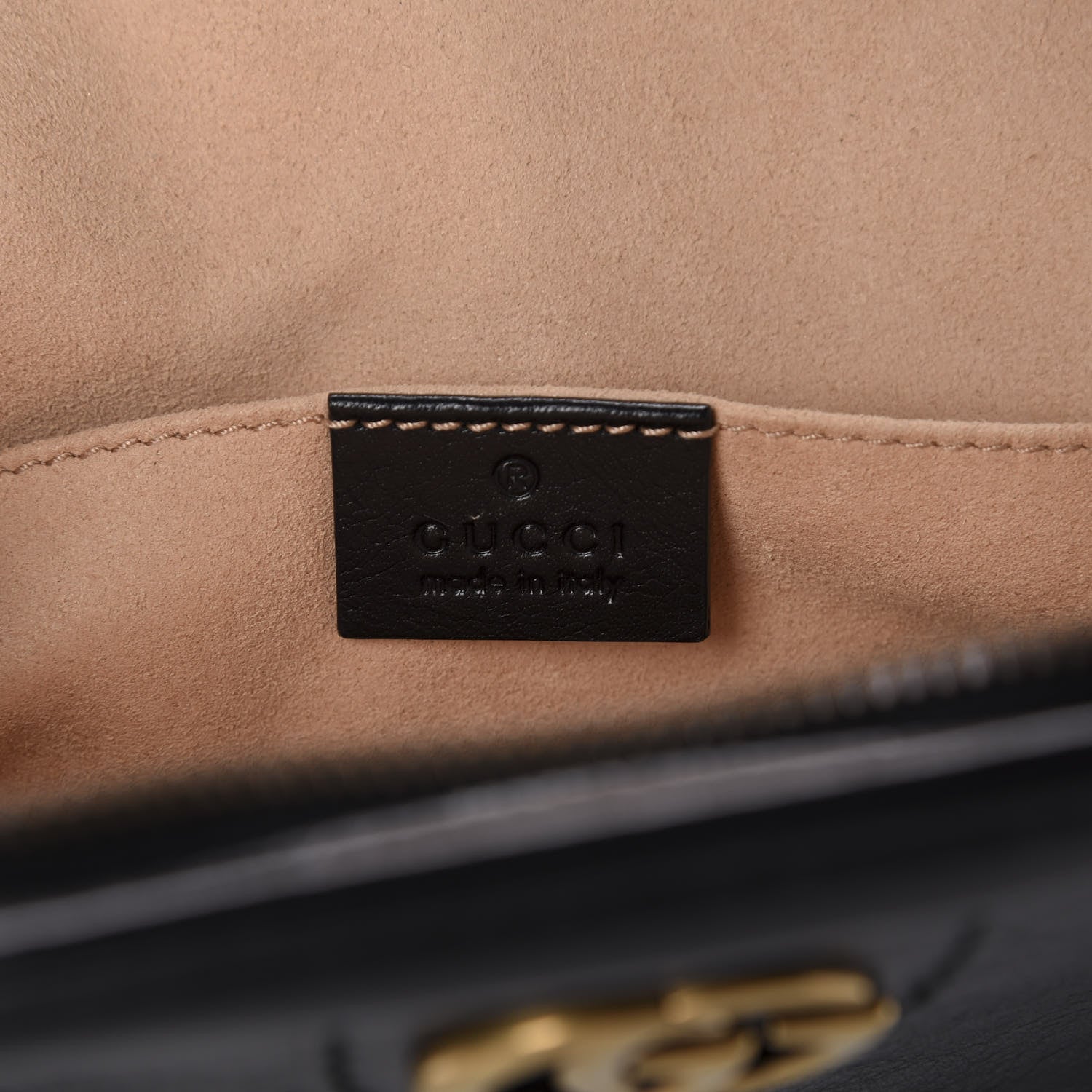 Gucci Calfskin Small Re(Belle) Crossbody Bag Black 8 of 10