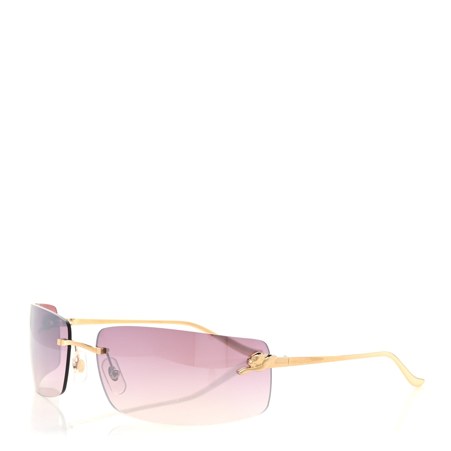 Panthere De Cartier Sunglasses CT0503S Gold