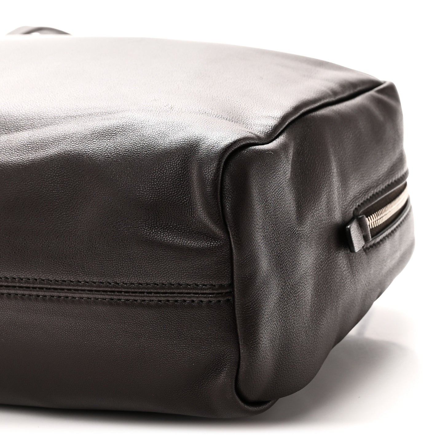 Nappa Astra Bowling Bag Dark Brown Ans