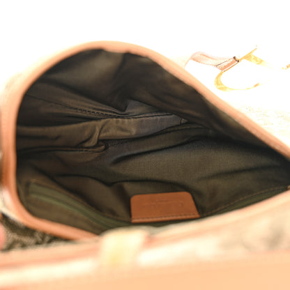 Christian Dior Monogram Saddle Bag Green 5 of 12