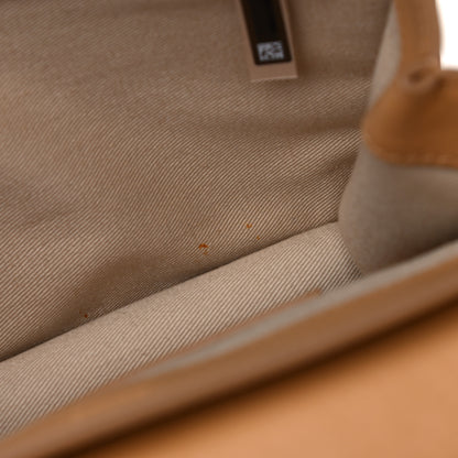 Chloe Calfskin Suede C Clutch With Chain Bleached Brown 5 of 8
