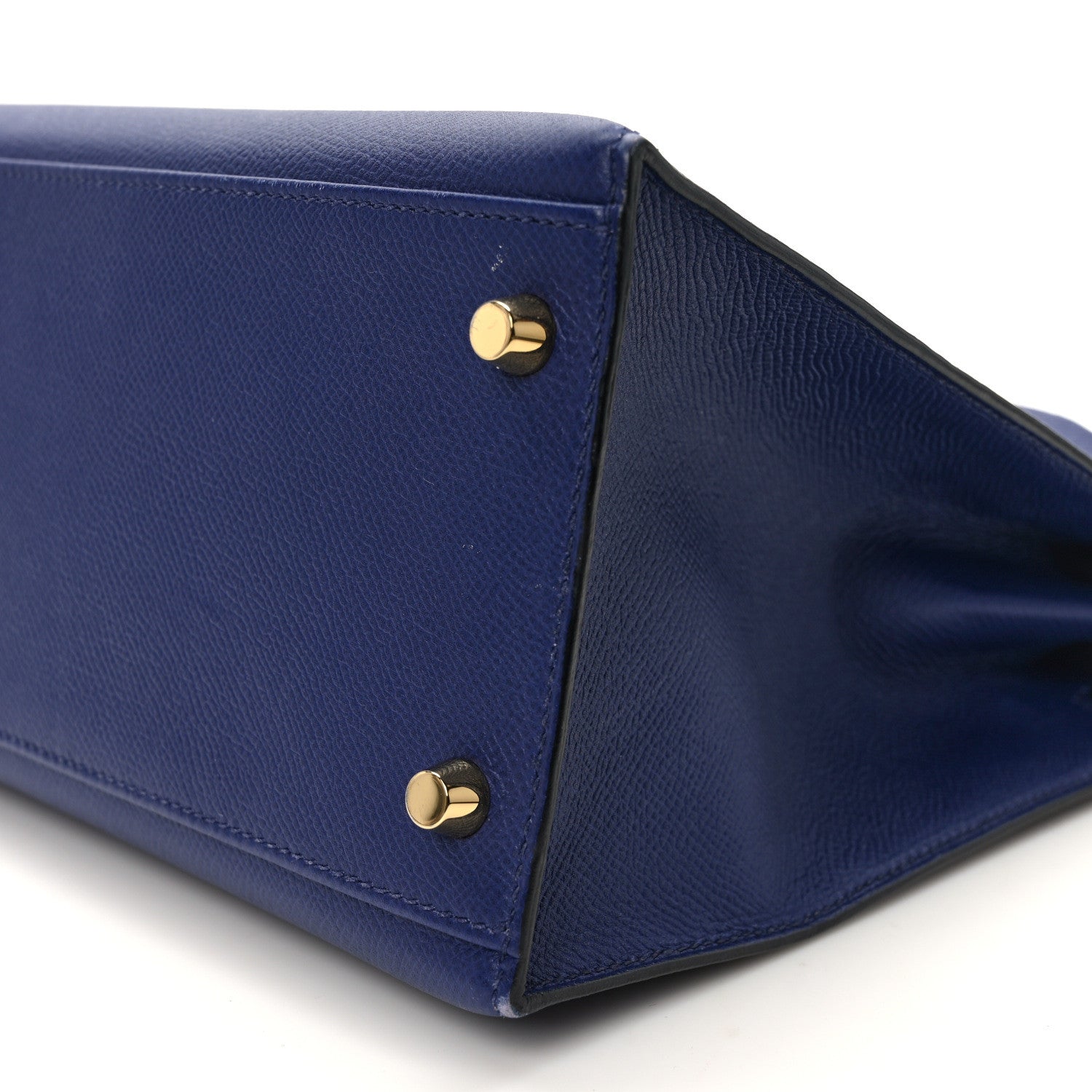 Hermes Epsom Kelly Sellier 32 Bleu Saphir 10 of 13