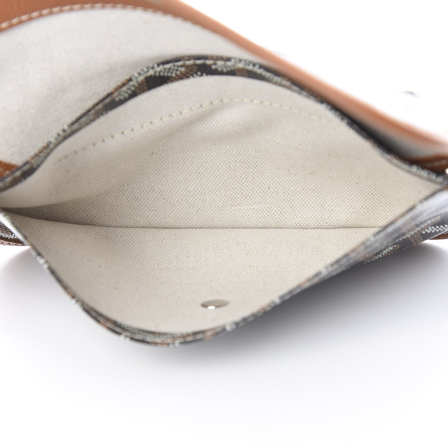 Goyardine Pouch Black Gold