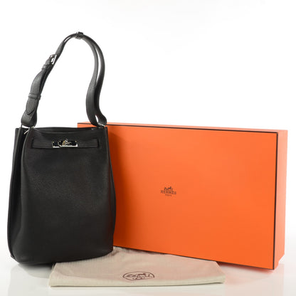 Hermes Togo So Kelly 22 Black 5 of 17