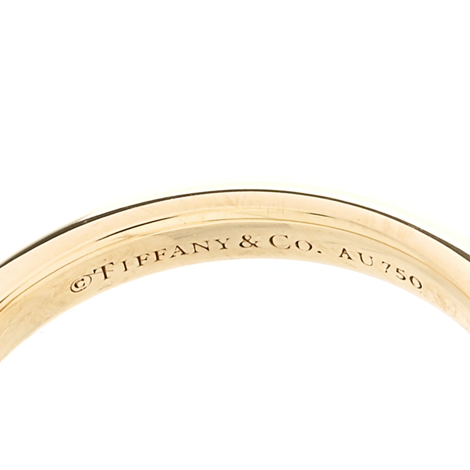 Tiffany 18K Yellow Gold 8mm Hardwear Ball Ring 52 6 4 of 5