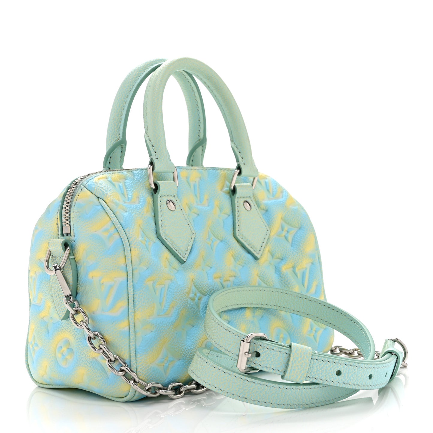 Empreinte Monogram Summer Stardust Speedy 20 Water Green