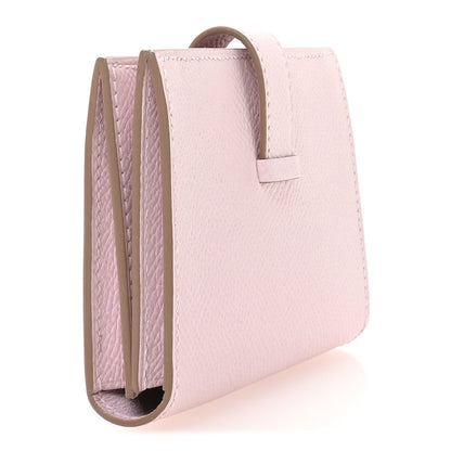 Hermes Epsom Bearn Card Holder Wallet Mauve Pale 3 of 8