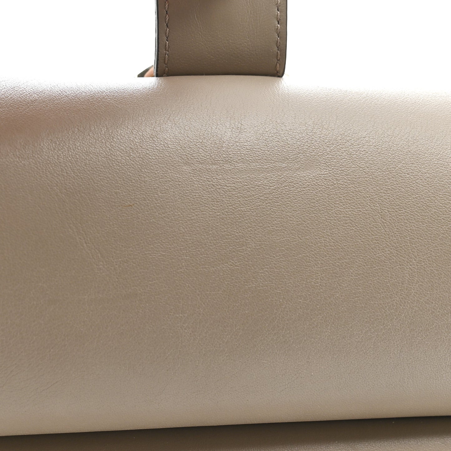 Calfskin Suede Medium Faye Shoulder Bag Motty Grey