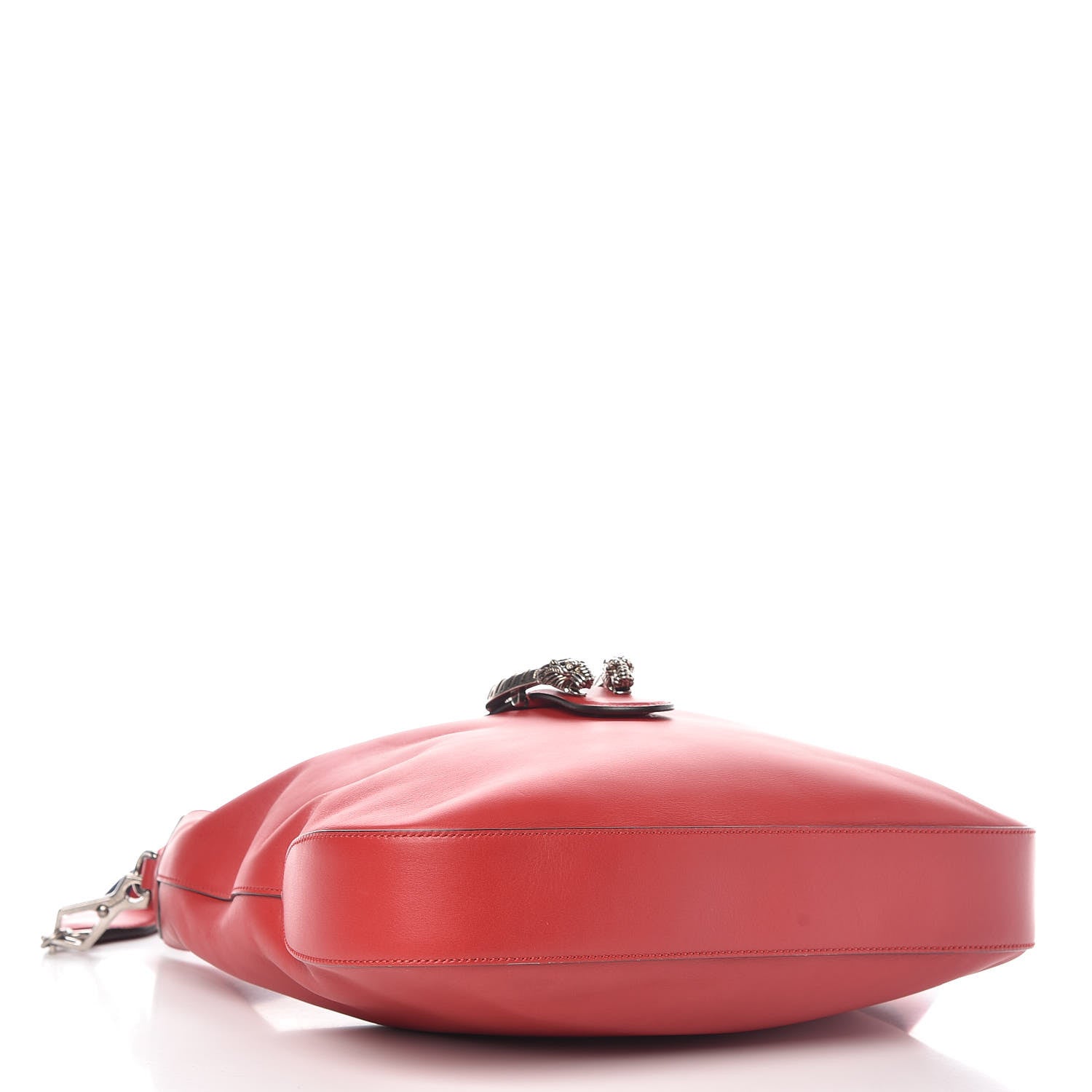 Gucci Calfskin Web Medium Dionysus Hobo Red 4 of 9