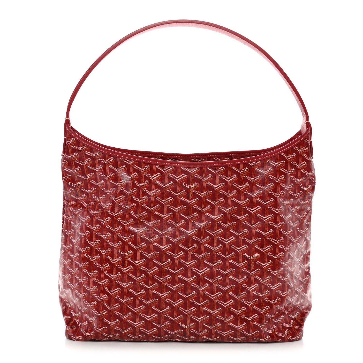 Goyard Goyardine Boheme Hobo Red 1 of 11