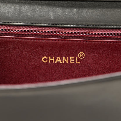 Chanel Lambskin Quilted Small Single Flap Black 5 of 12