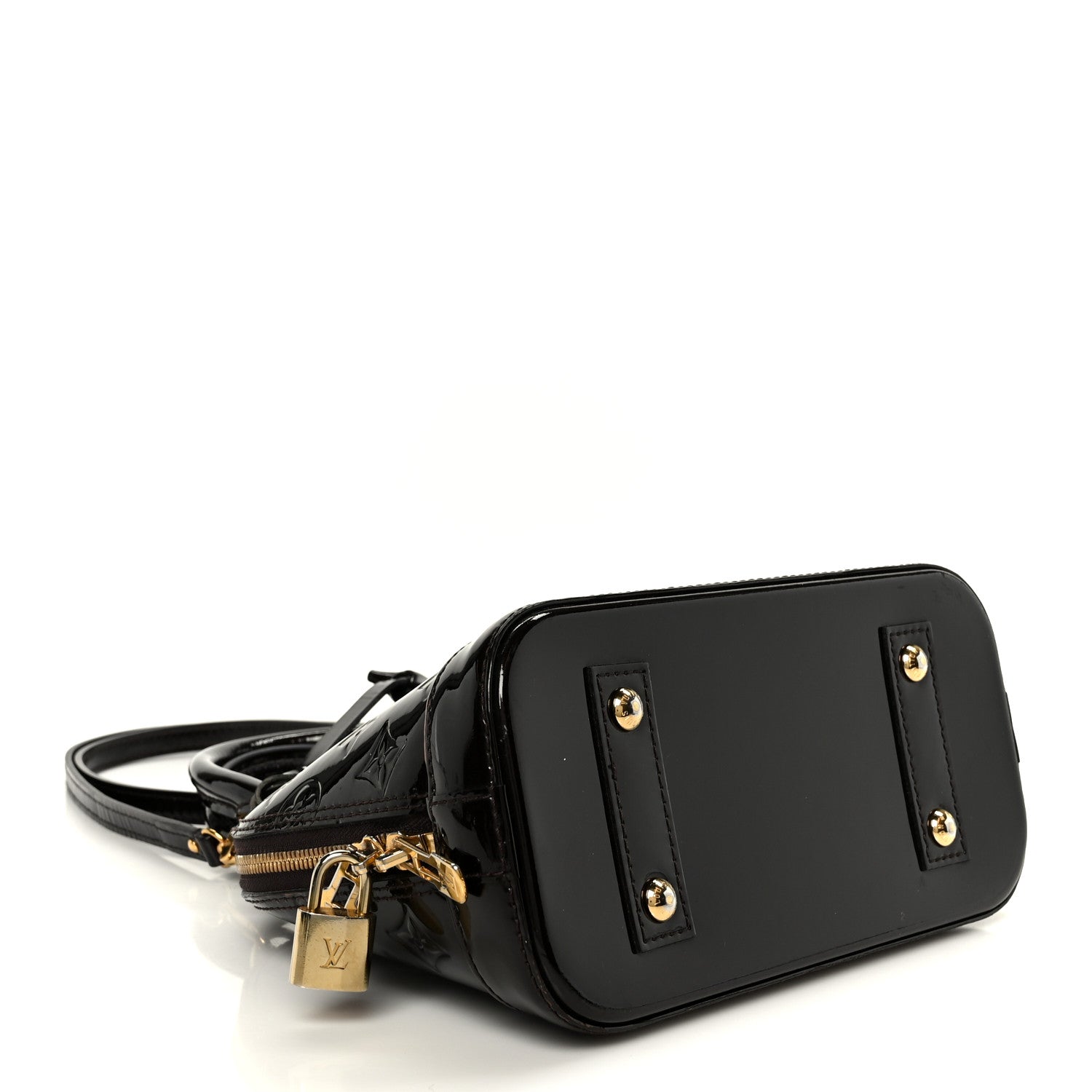 Louis Vuitton Vernis Alma BB Amarante 4 of 12