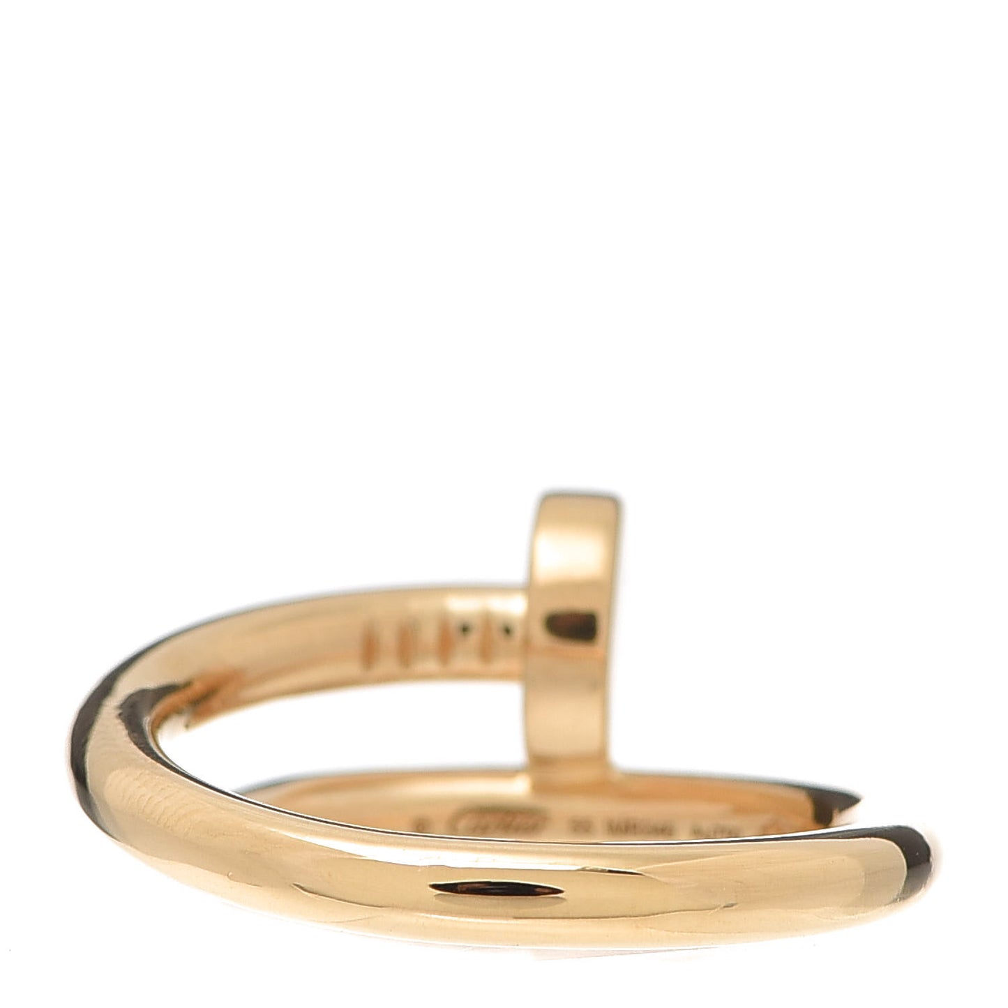 18K Yellow Gold Juste Un Clou Ring 55 7.25