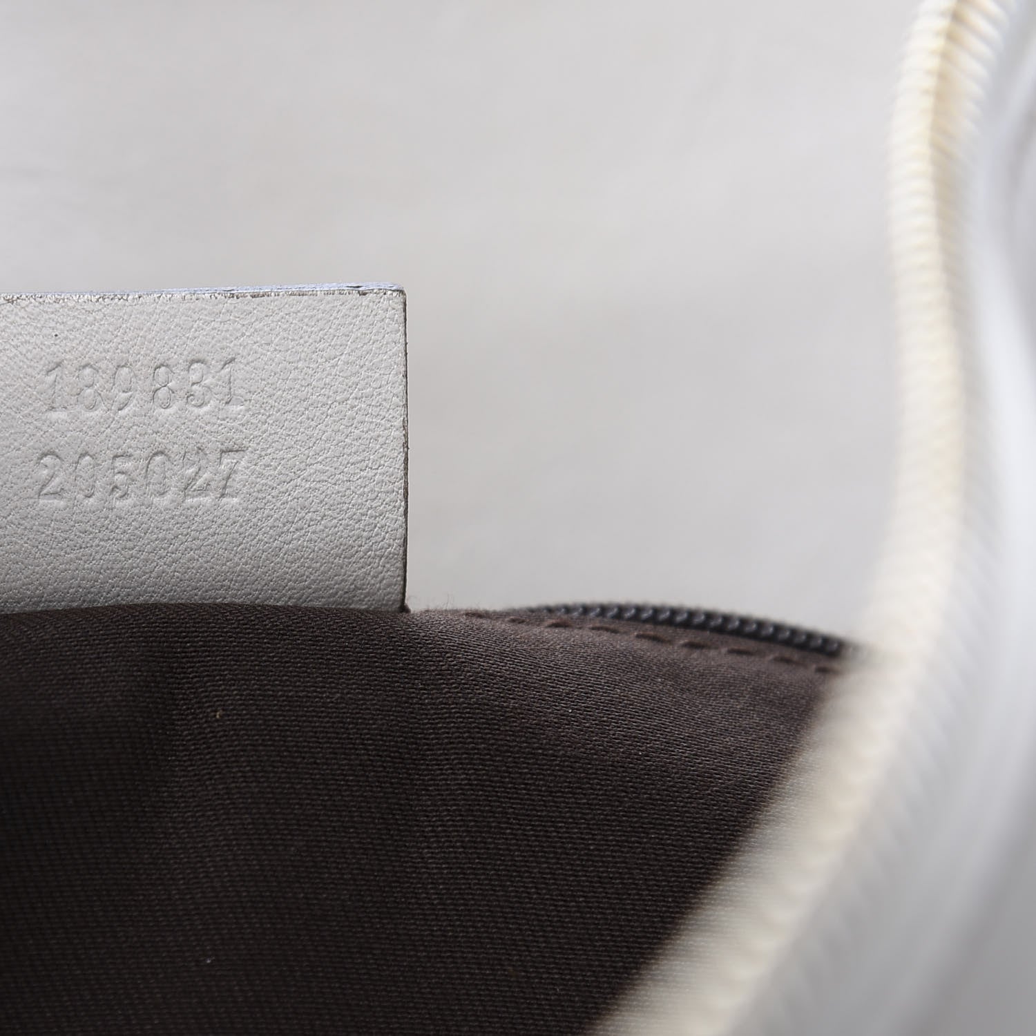 Gucci Monogram D Gold Ring Tote White 6 of 11