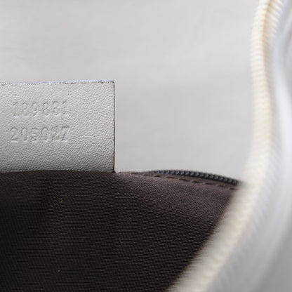 Gucci Monogram D Gold Ring Tote White 6 of 11