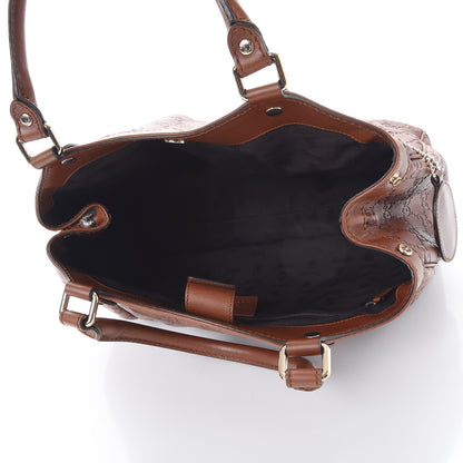 Gucci Guccissima Medium Sukey Tote Brown 5 of 10