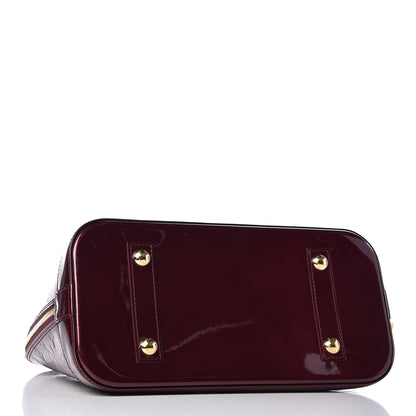 Louis Vuitton Vernis Alma PM Rouge Fauviste 4 of 8