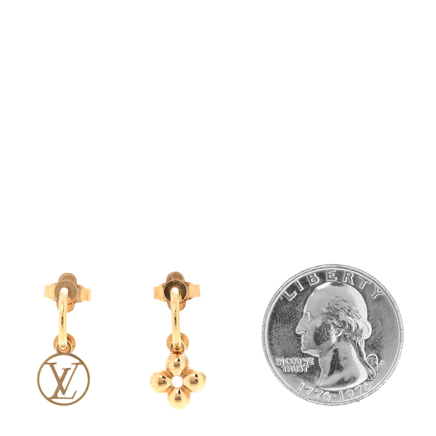 Brass Blooming Earrings Gold