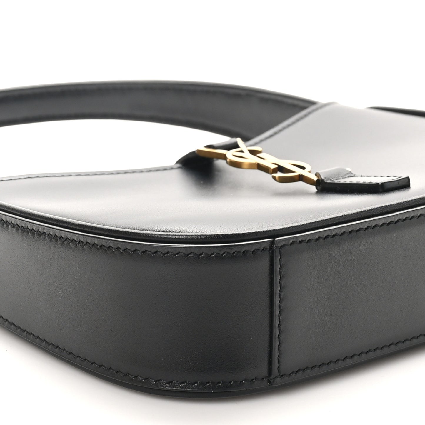 Smooth Calfskin Le 5 A 7 Mini Hobo Black