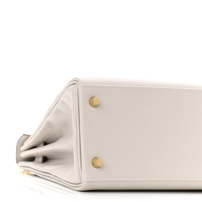 Hermes Evercolor Kelly Retourne 28 Gris Perle 9 of 11