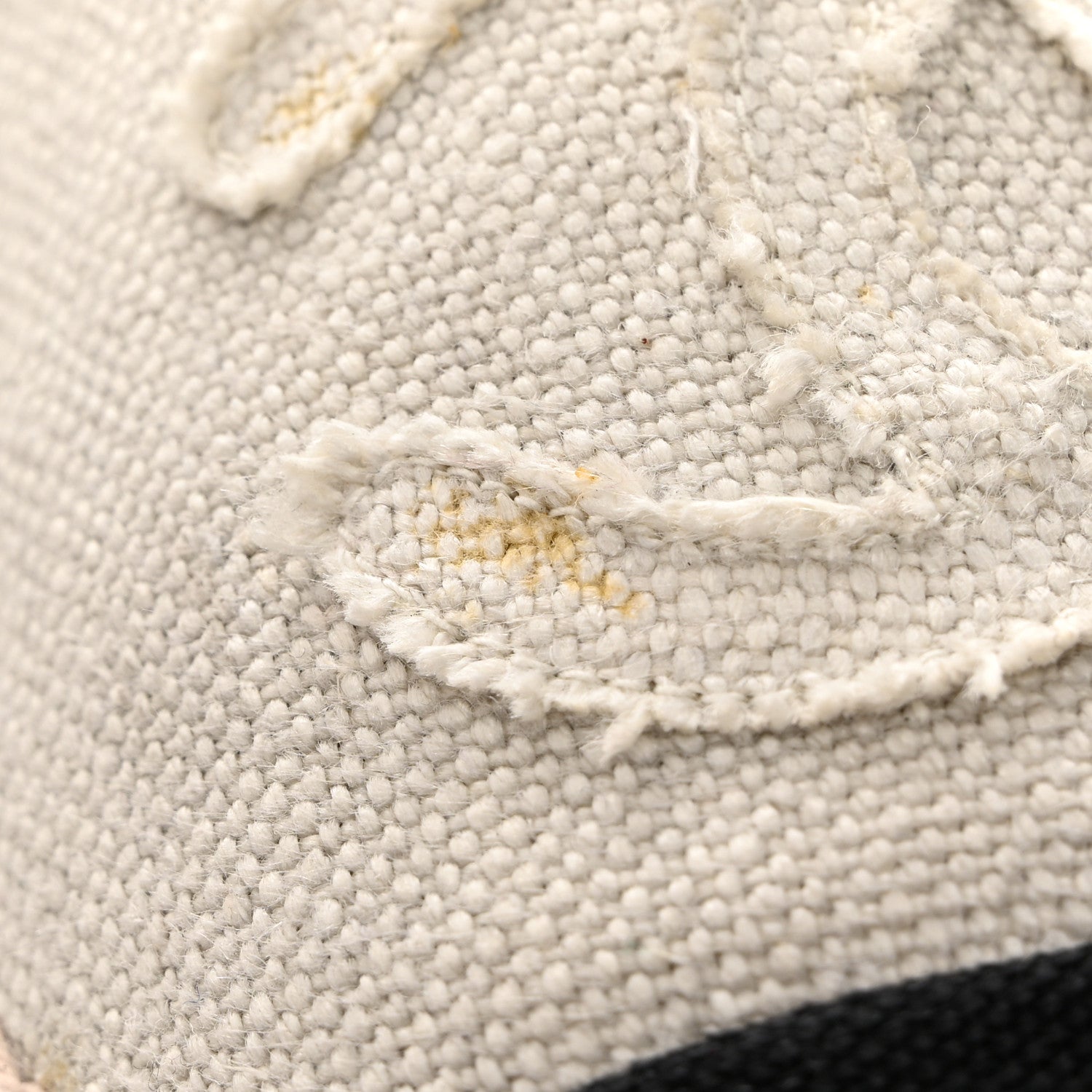 Chanel Linen CC Espadrilles 38 Beige Black 10 of 11