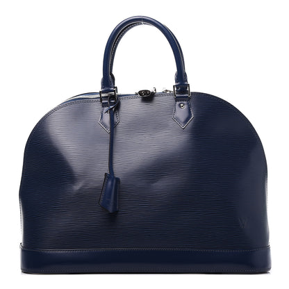 Louis Vuitton Epi Alma GM Indigo 3 of 12